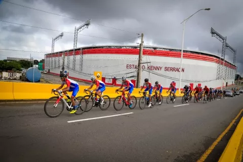 Panameños Alex Strah y Franklin Archibold con oro y plata en el Centroamericano de Ciclismo