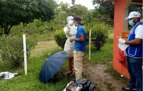 Caja de Seguro Social  anuncia jornada masiva de hisopados en Cativá, provincia de Colón