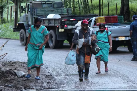 A joven panameño le tocó rescatar en un hotel en Chiriquí a 80 personas, entre ellas a su familia