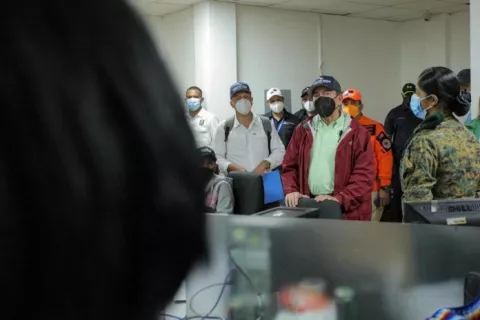 Presidente Laurentino Cortizo hace un llamado para estar alerta ante posibles efectos de la tormenta tropical Iota