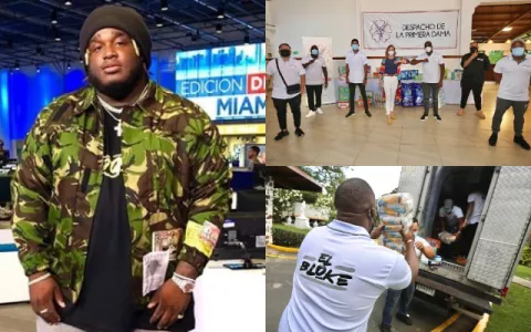 'Sech' y el 'Bloke Music Corp' donan $5 mil en productos de primera necesidad para los damnificados