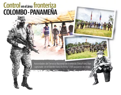 Frontera  del Darién, sin reductos de  las Farc aseguran autoridades del Senafront