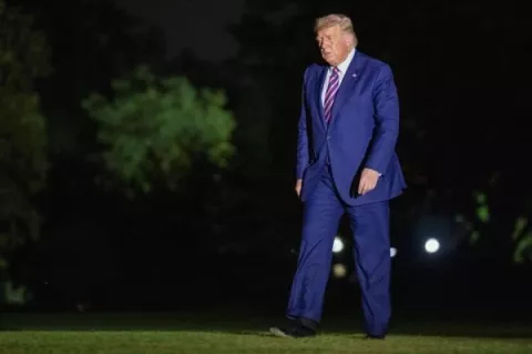 Donald Trump, un presidente incendiario que se quemó en cuatro años