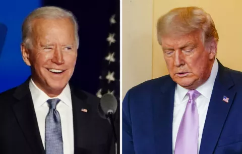 Donald Trump dice que ganó 'por mucho' a pesar de que el conteo no ha terminado
