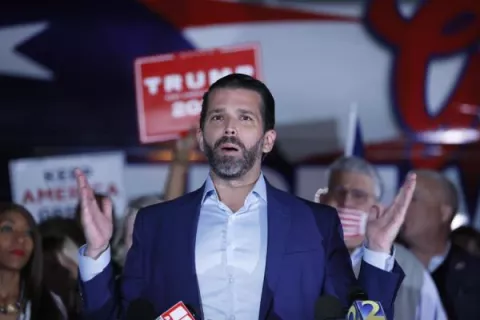 Don Jr., el hijo mayor de Donald Trump, también da positivo a la COVID-19