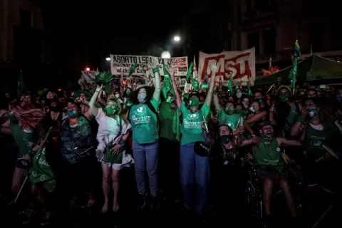 Presidente argentino tras aprobarse el aborto: 'Hoy somos una sociedad mejor'