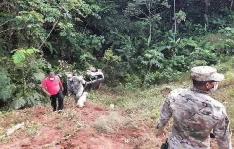 Tres personas heridas dejó accidente de tránsito en la provincia de Colón
