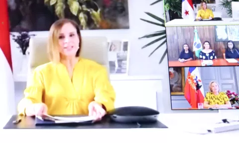 Primeras Damas de Latinoamérica definen agenda de ALMA para 2021