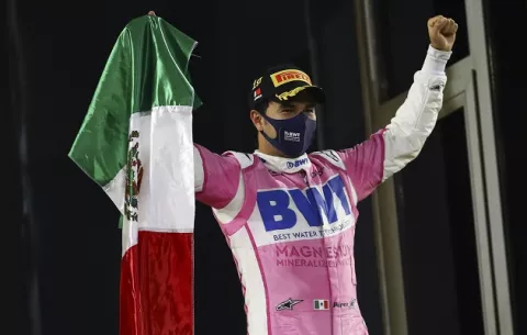 Mexicano Sergio 'Checo' Pérez es nuevo piloto de Red Bull