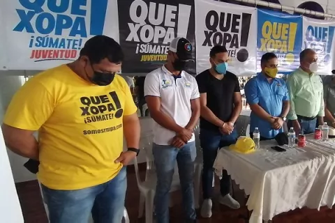 ¡Bajo el lema Que Xopa! Súmate los jóvenes chiricanos mostraron su respaldo al partido Realizando Metas y a Ricardo Martinelli