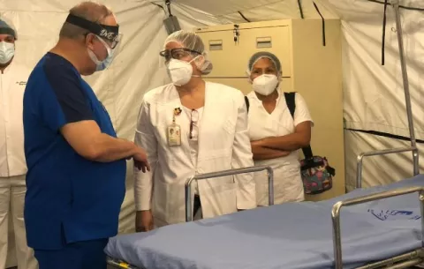 ¡Alerta! Sistema hospitalario panameño se encuentra al límite de sus capacidades ante el incremento de casos de la COVID-19