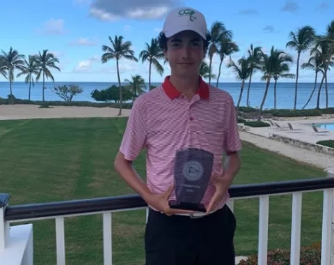 Eduardo Arango, una nueva promesa del golf panameño