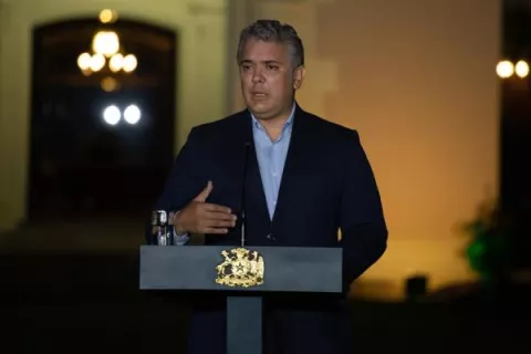 Iván Duque dice que no descansarán hasta que haya "libertad real" de Venezuela