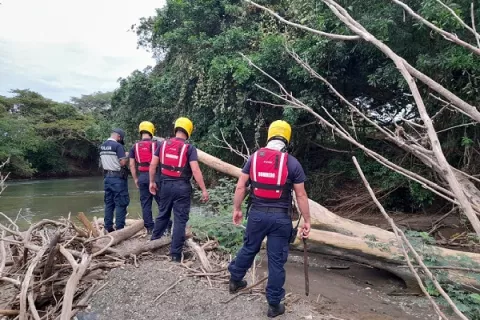 Identifican el cuerpo del hombre ahogado en el río La Villa