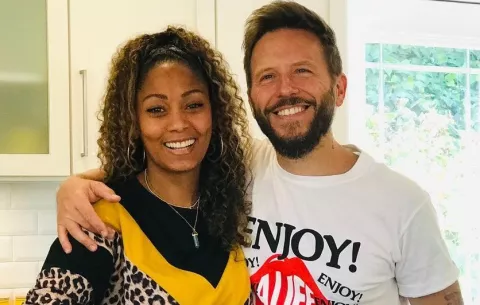 Noel Schajris y su esposa, Gwendolyn Stephenson, pasaron Navidad en Panamá 