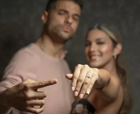Pablo Brunstein y Carolina Castillo se comprometieron