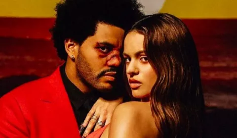The Weeknd y Rosalía lanzaron el remix de 'Blinding Lights', la canción más escuchada del mundo en Spotify