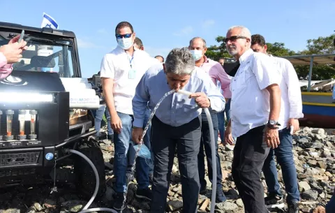 ¡Toman agua de la Bahía de Panamá! ¿En qué consiste la tecnología  israelí aplicada?