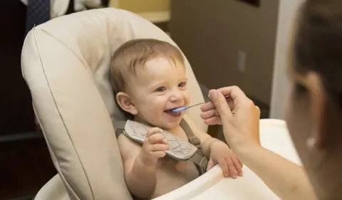 ¿Cuándo iniciar con los alimentos sólidos?