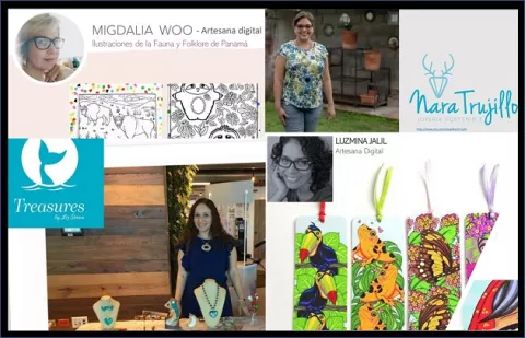 Artesanas panameñas incursionan en Etsy