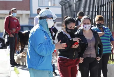 Más de 2.8 millones de personas comienzan una nueva cuarentena en Bogotá