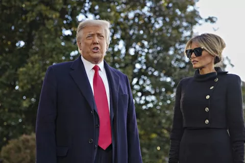 Donald Trump, en su adiós: "Estaremos de vuelta de algún modo"