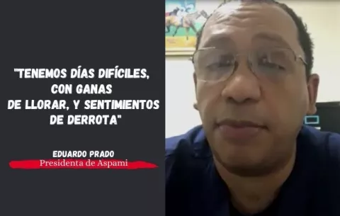 Eduardo Prado: 'Hemos pagado con sangre nuestros esfuerzos y no hemos sido remunerados'