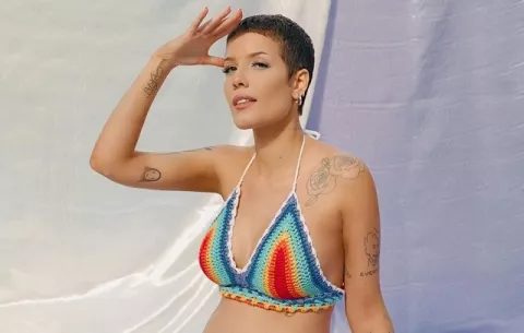 Halsey anuncia que está a la espera de su primer hijo