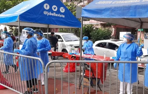 Disminuye la cantidad de personas que presenta síntomas de coronavirus en la ciudad capital