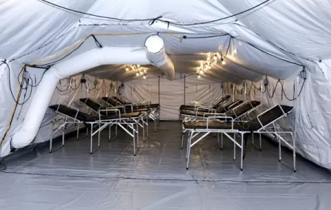 Estados Unidos  donará 10 hospitales campaña más a Panamá para reforzar lucha contra la covid-19