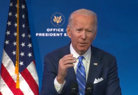 Joe Biden prepara un discurso de investidura 'optimista' en un Estados Unidos en crisis