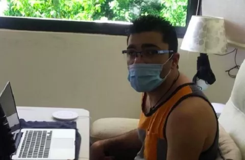 Juanpi Dolande se contagió nuevamente de la covid-19 