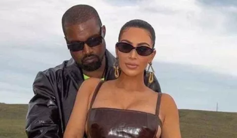 Los hijos de Kanye West y Kim Kardashian no saben del divorcio