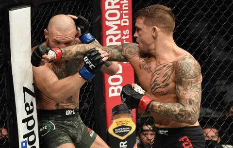 ¡Triunfo exprés! Dustin Poirier fulmina a Conor McGregor en el segundo asalto