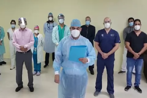 Médicos del Hospital Irma de Lourdes Tzanetatos exigen ser tomados en cuenta en la fase de vacunación
