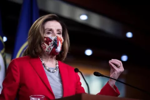 Demócrata Nancy Pelosi fue reelegida como presidenta de la Cámara Baja de Estados Unidos