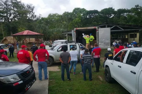 Autoridades de Capira se desligan del Plan Panamá Solidario por la desorganización y reducción de productos