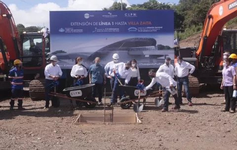 Colocan primera palada para la extensión de la Línea 1 del Metro hasta Villa Zaita