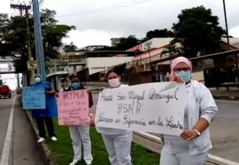 Personal médico del Hospital San Miguel Arcángel amenazan con paro