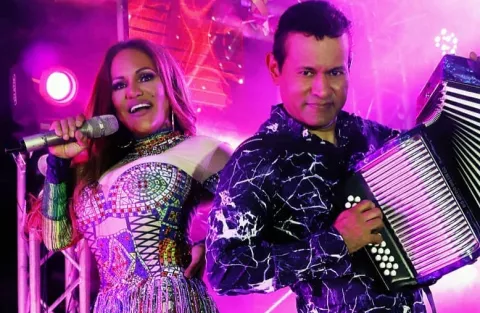Samy y Sandra Sandoval recuerdan las amanecidas en Los Uveros de Penonomé