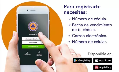 'Sinaproc Alerta', la nueva aplicación móvil gratuita de emergencias y geolocalización