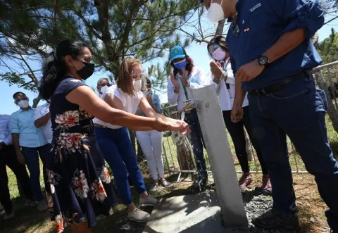 Inauguran acueducto rural que beneficia a 335 residentes de Quebrada El Ciprián, en Herrera