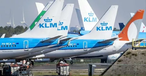 Air France-KLM pierde 7.100 millones de euros en 2020