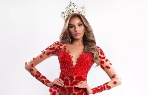 Angie Keith viajó a Bangkok, está lista para luchar por la corona de Miss Grand International 