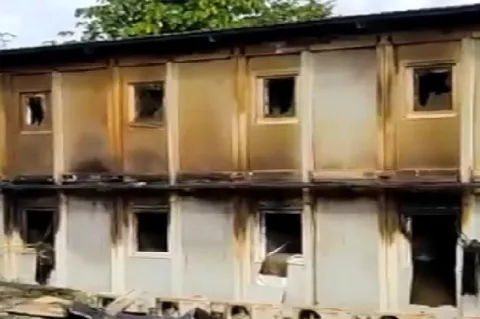 Un fallecido en el incendio de un módulo de habitaciones de Minera Panamá