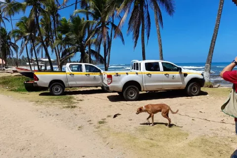 Autoridades del Minsa y estamentos de seguridad sorprenden a 70 personas en varias  playas de Colón