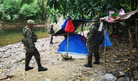  Frontera del Darién,  preferida de las organizaciones criminales para realizar sus actividades ilícitas