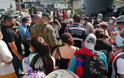 Defensoría del Pueblo se reúne con migrantes nicaragüenses para conocer situación de derechos humanos