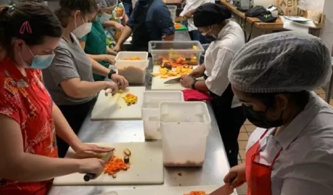 Todo listo para 'El Pailón, cocinando esperanza'