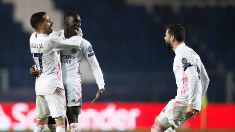 Real Madrid apenas consigue el triunfo sobre el final contra el Atalanta